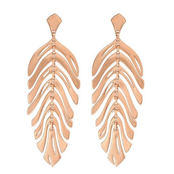 Kendra Scott Jewelry - Kendra Scott Lotus Earrings Rose Gold Kendra Scott Jewelry - Kendra Scott Lotus Earrings Rose Gold